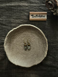 Moss Dew——Verdant Coffee Bean Earrings